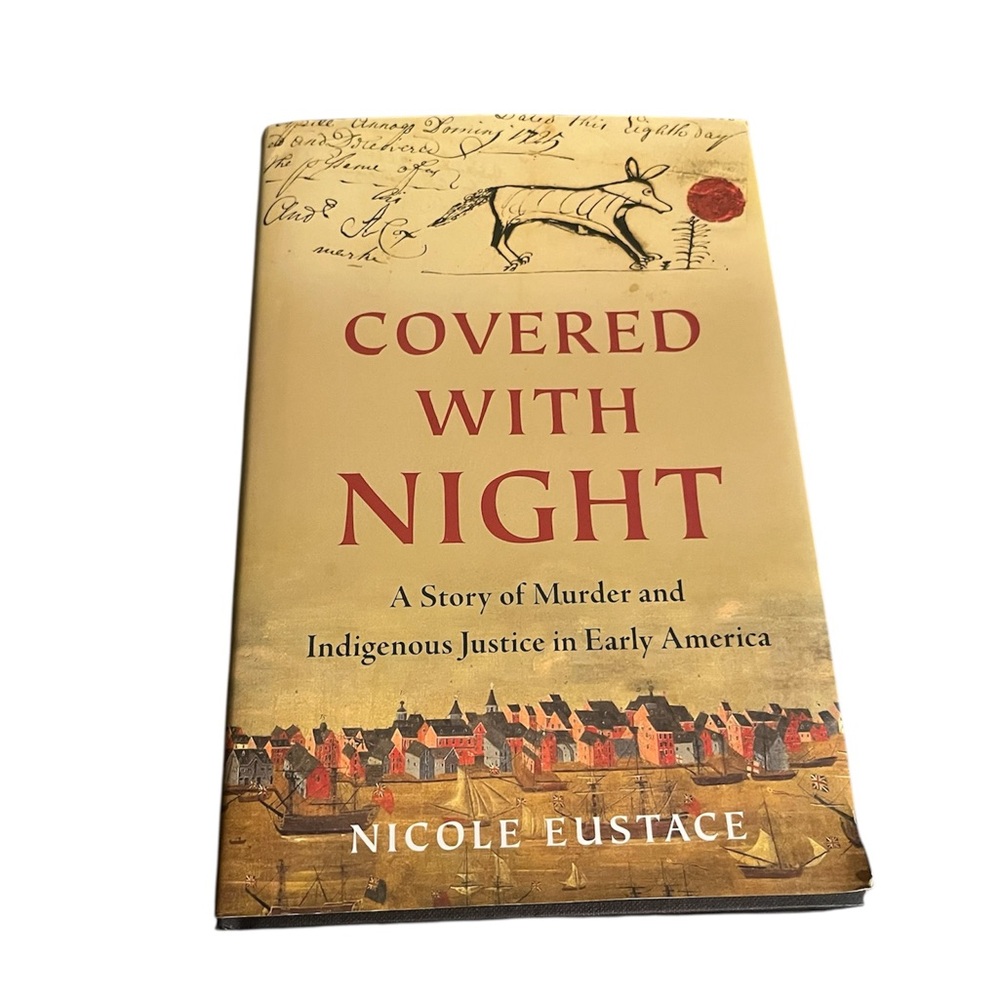 Covered with Night by Nicole Eustace. A captivating story of murder and justice